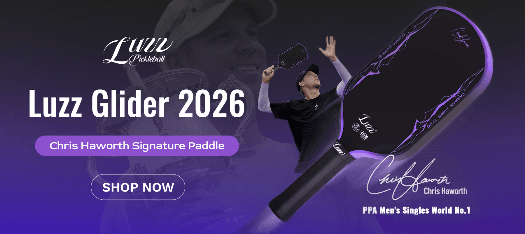 Luzz Glider 2026 hero slide
